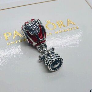 🌞📖Pandora Disney Park Hot Air Balloon Charm